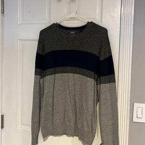 multicolor formal crewneck